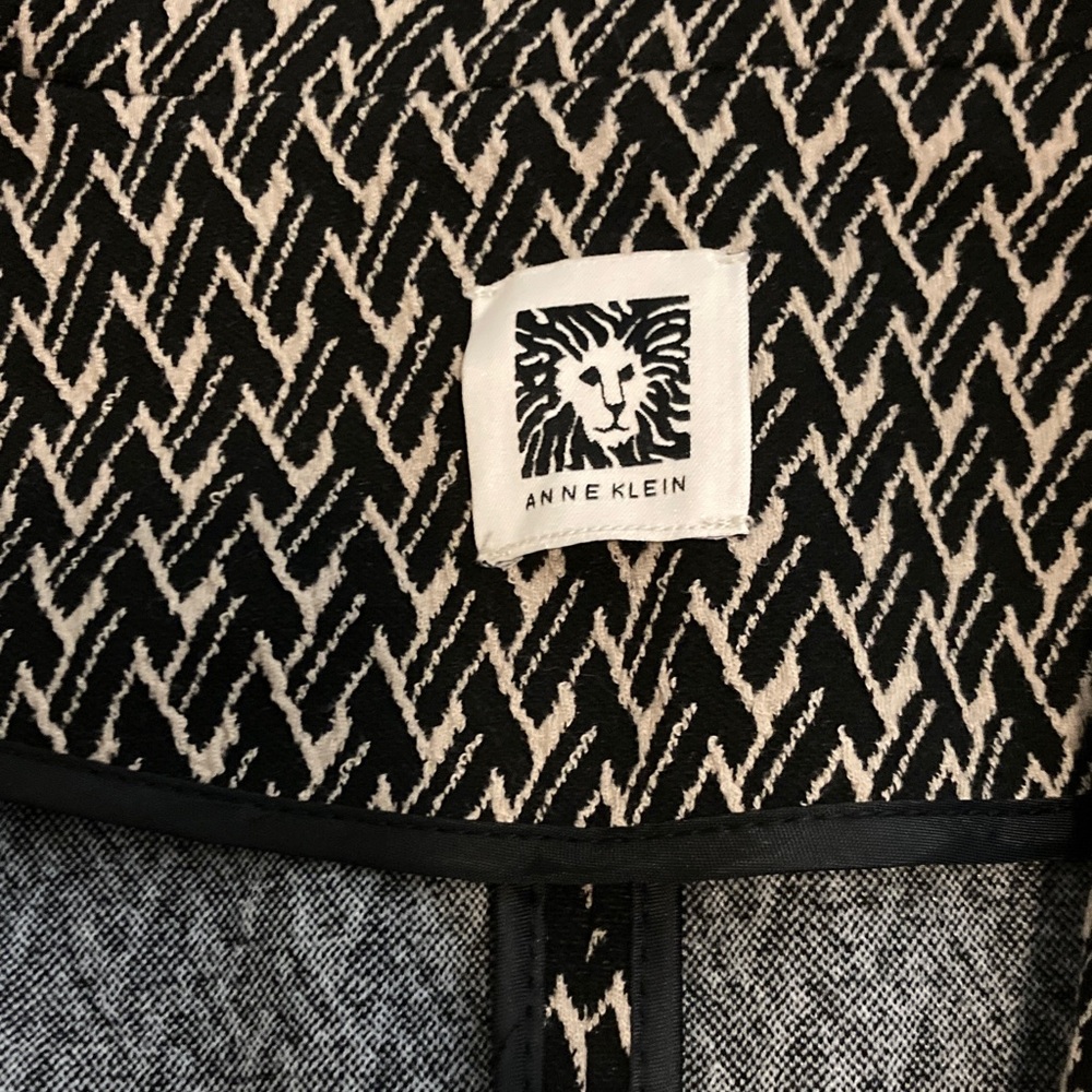 Anne Klein Zigzag Patterned Blazer - image 2